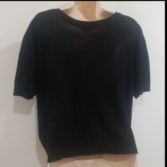 Gabriel New York women's black cable knit sweater - Picture 9 of 16